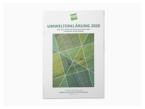 ZALF-­Umwelterklärung 2020